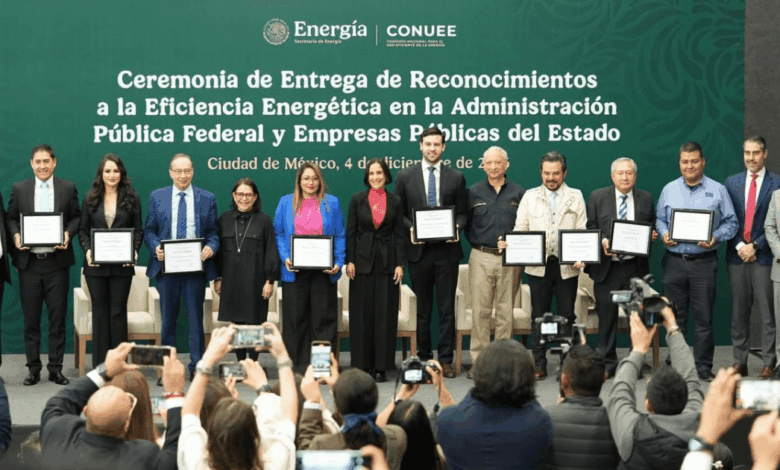 SENER reconoce al INDEP por eficiencia en ahorro energético