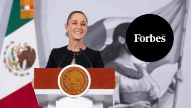Sheinbaum reacciona a su inclusión en la lista de Forbes