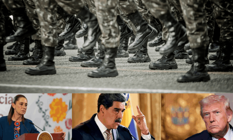 Sheinbaum rechaza intervención militar de Estados Unidos en Venezuela