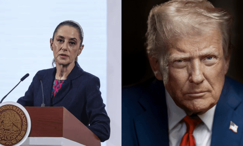 Sheinbaum responde a declaraciones de Trump sobre posible cambio al T-MEC