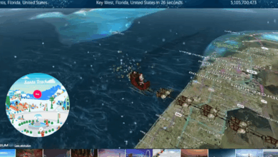 Sigue la ruta de Santa Claus en tiempo real ¿Cómo ver dónde está el trineo este 2025