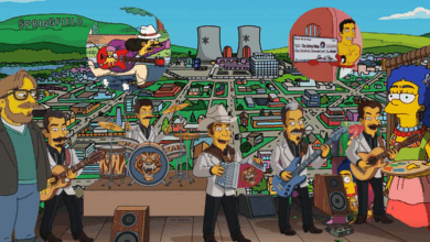 Springfield a la mexicana Los Tigres del Norte y las leyendas nacionales que han brillado en Los Simpson (Fotos Redes sociales)
