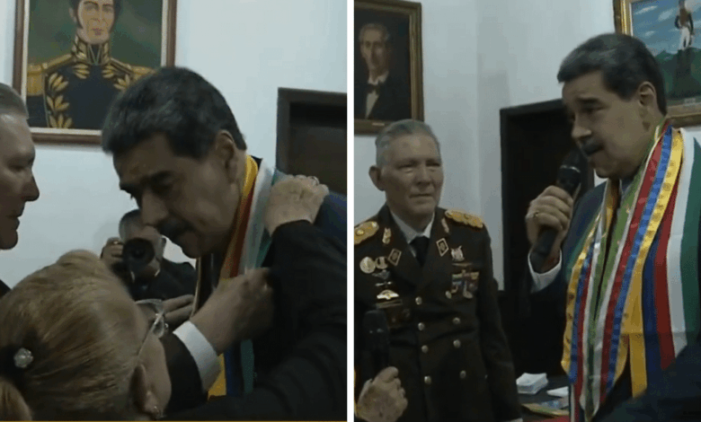 Tras el Nobel de la Paz concedido a María Corina Machado, el presidente Nicolás Maduro fue distinguido con el título de Arquitecto de la Paz por la Sociedad Bolivariana de Venezuela, en un acto oficial que ha generado polémica y reavivado la confrontación política en el país