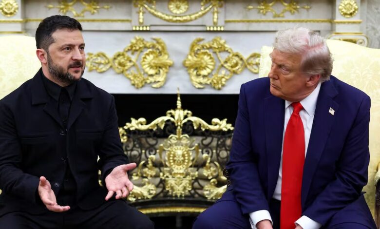 Se reunirán Trump y Zelensky en Estados Unidos (Foto de internet)