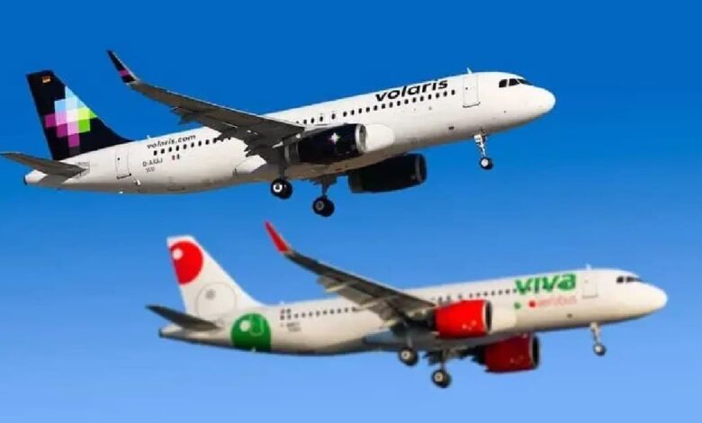 Temen aumento en tarifas por fusión de Volaris y Viva Aerobus (Foto de internet)