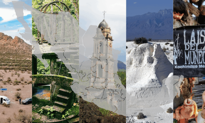 5 lugares surrealistas y extraños de México que parecen sacados de una película de ciencia ficción (Fotos México Desconocido, El Universal)