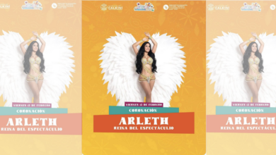 Arleth pone brillo y ritmo al Carnaval de Calkiní, Campeche