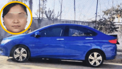 Aseguran vehículo involucrado en caso de motociclista en Iztapalapa buscan a la presunta responsable (Fotos Redes sociales e Infobae)