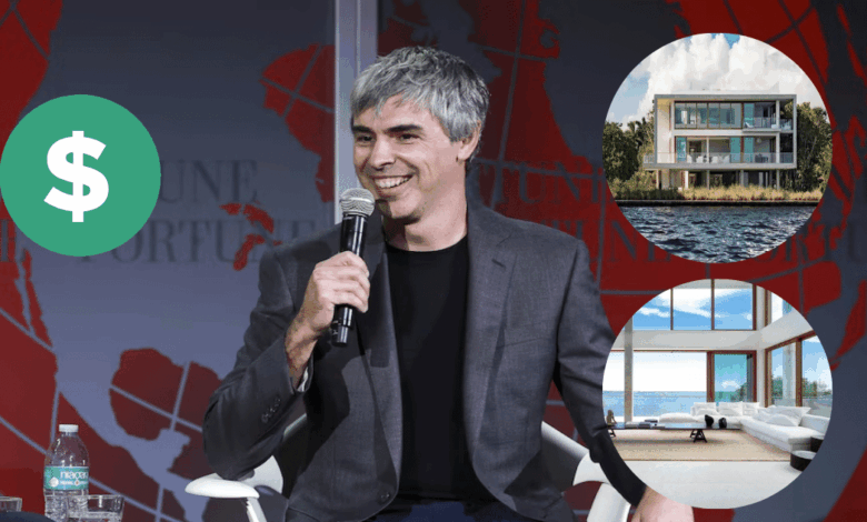 Cofundador de Google compra dos mansiones por más de USD 170 millones