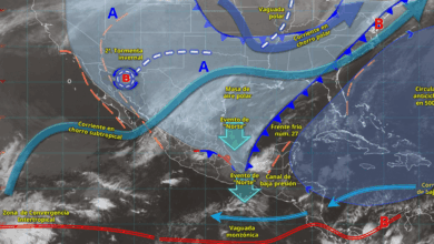 Descenso de temperaturas en México por frente frío 27