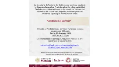 Empresarios y prestadores de servicios: ¡capacítense para mejorar la atención a turistas en Campeche!