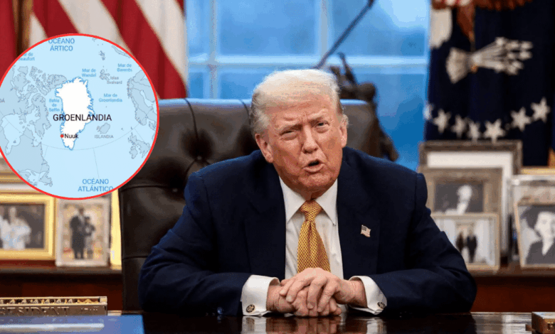 Estados Unidos amenaza con aranceles a países europeos que apoyen a Groenlandia