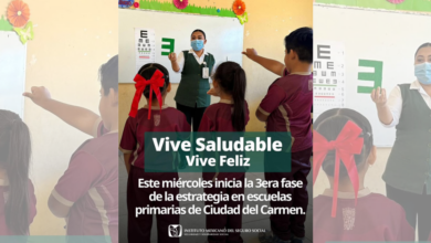 Hoy arranca la tercera fase de la estrategia nacional “Vive Saludable, Vive Feliz” en Ciudad del Carmen, Campeche