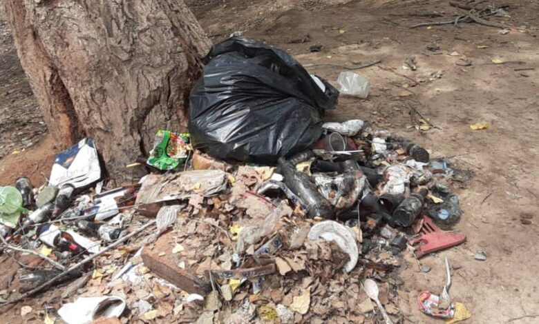 Lote abandonado en Pozo del Monte se convierte en foco de contaminación