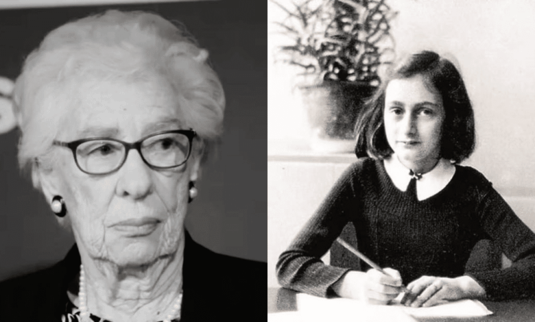 Muere Eva Schloss, hermanastra de Ana Frank, a los 96 años