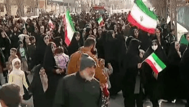 Multitudes se movilizan en Irán en respaldo al gobierno y rechazo a Estados Unidos e Israel