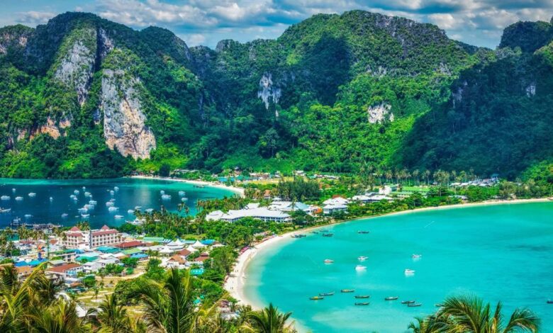 Playas de Phi Phi en Tailandia paraíso tropical en el sudeste asiático. Foto-redes sociales.