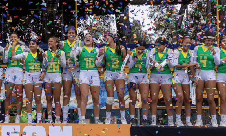 Las jugadoras del equipo Mayas de Cancún conquistaron el primer lugar del NFL Flag Championship Américas tras vencer a Panamá 19-18 en una final sumamente cerrada, celebrada en Monterrey, Nuevo León.