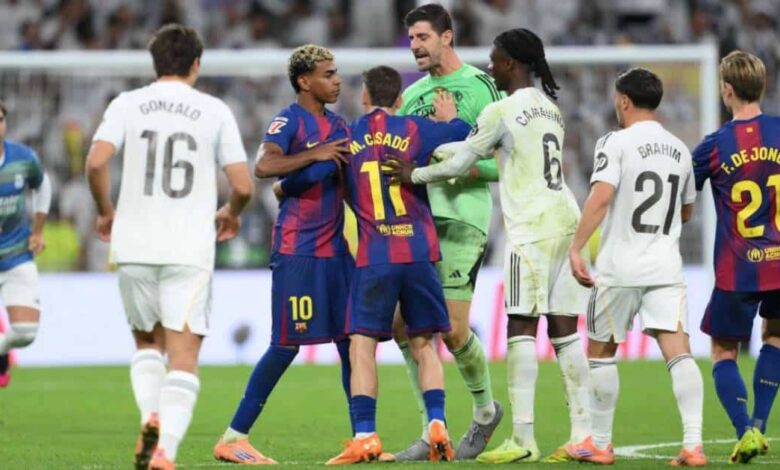 Real Madrid vs Barcelona Final de la Supercopa de España, historial del Clásico