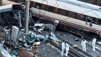 Sube a 39 la cifra de muertos por accidente de trenes en España