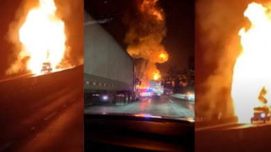 Explota pipa de gas LP en la México–Querétaro