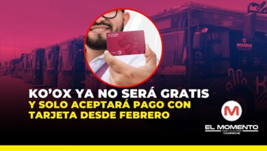 ko'ox ya no será gratis y solo aceptará pago con tarjeta desde febrero