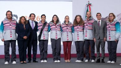 Presenta Rommel a la delegación mexicana rumbo a los Juegos Olímpicos de Invierno Milano Cortina 2026