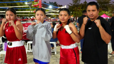 Campeche y Champotón protagonizan vibrantes peleas amateur en el Parque Siglo XXI
