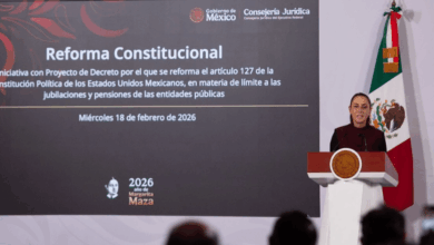 Claudia Sheinbaum impulsa reforma para eliminar pensiones millonarias de exfuncionarios