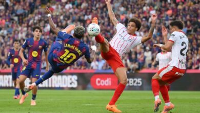 Girona vs Barcelona Fecha y horario del partido de la Jornada 24. (Foto: Redes Sociales).