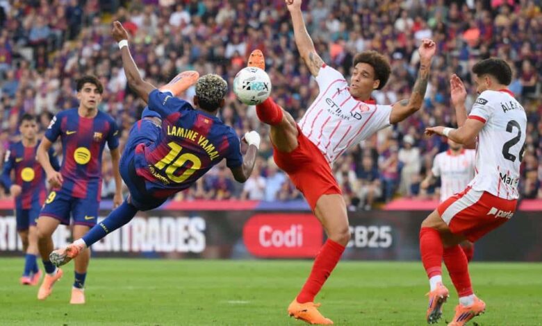 Girona vs Barcelona Fecha y horario del partido de la Jornada 24. (Foto: Redes Sociales).