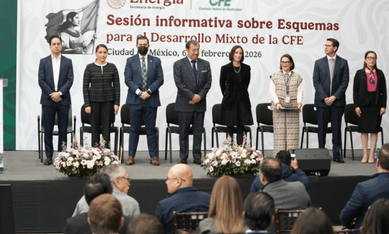 Impulsan SENER y CFE proyectos estratégicos bajo esquemas para el desarrollo mixto en generación eléctrica