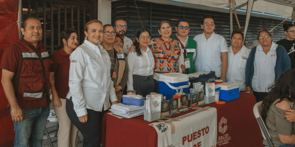 Llegan a Campeche 30 mil vacunas contra sarampión