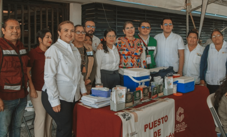 Llegan a Campeche 30 mil vacunas contra sarampión