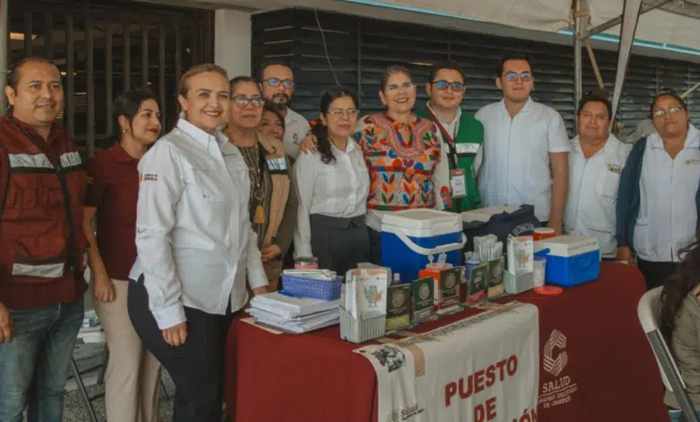 Llegan a Campeche 30 mil vacunas contra sarampión