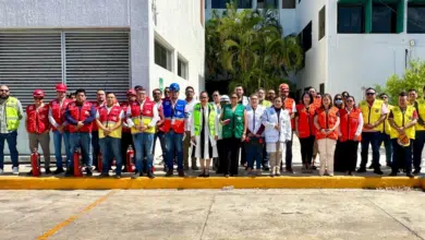 Realiza IMSS Campeche simulacro de protección civil