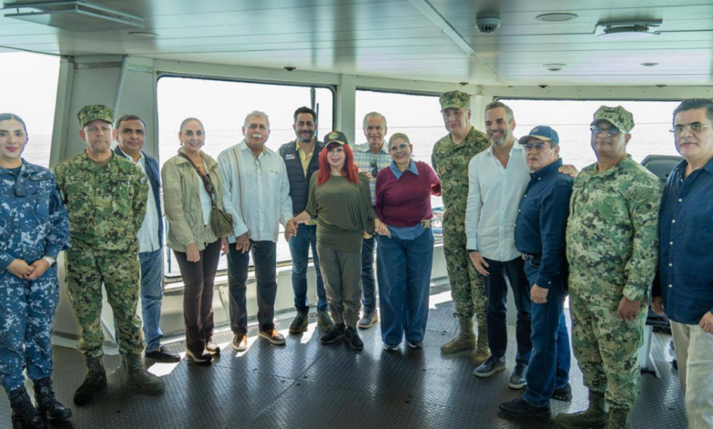 SEMAR da seguimiento al dragado del río Palizada