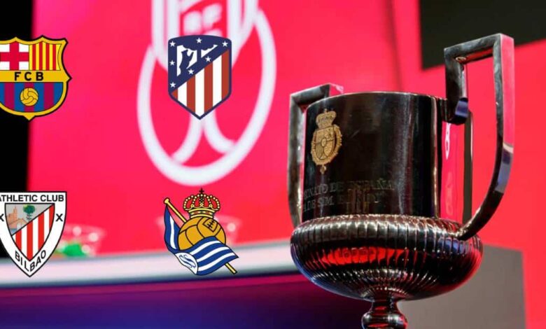 Semifinales de Copa del Rey Fecha de los partidos
