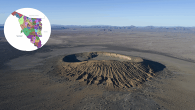 Un viaje a otro planeta sin salir de México descubre el Pinacate en Sonora (Foto Lugares INAH)