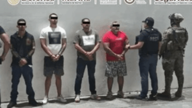 Capturan a 4 de los 23 reos que escaparon en Puerto Vallarta, durante operativo Mencho (Foto de DefensaMX, Marina y Seguridad)