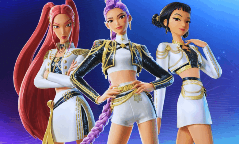 Vuelven las skins de Kpop Demon Hunters a Fortnite