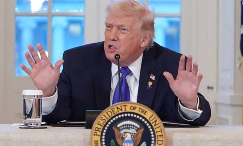 Donald Trump minimiza importancia del estrecho de Ormuz. Imagen: redes sociales.