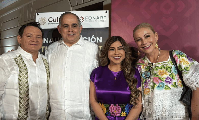 La inauguración de Fonart Yucatán impulsa el talento artesanal