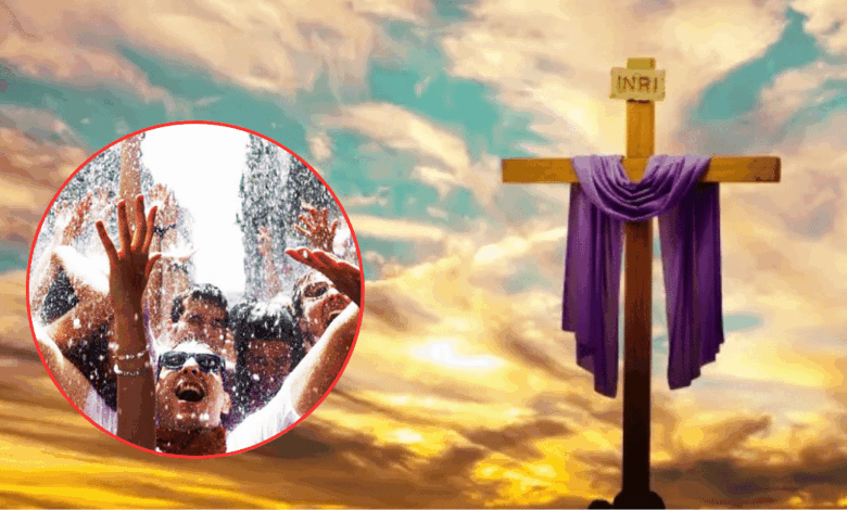 Semana Santa 2026 ¿Sábado de Gloria o Santo? La tradición de mojarse (Fotos de internet)