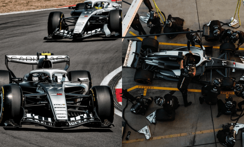 Los dos coches del equipo nuevo de la F1 pudieron terminar la competencia disputada en China (Foto de internet)