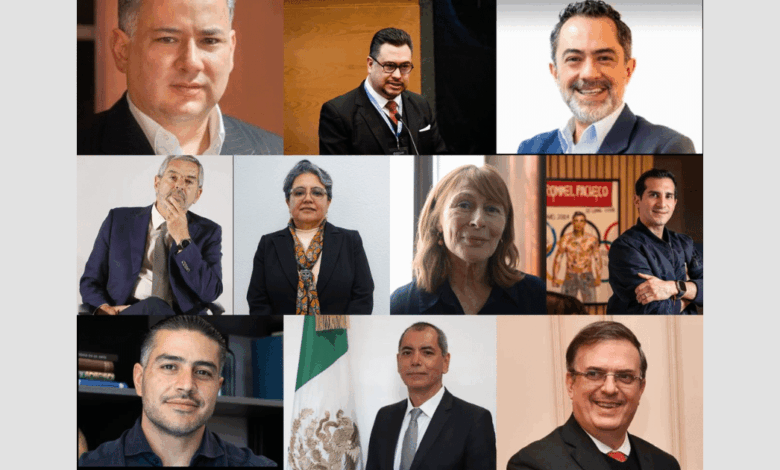 Harfuch, Ebrard y Rommel el en Top Ten de los funcionarios mejores evaluados del Gabinete de la Presidenta Claudia Sheinbaum