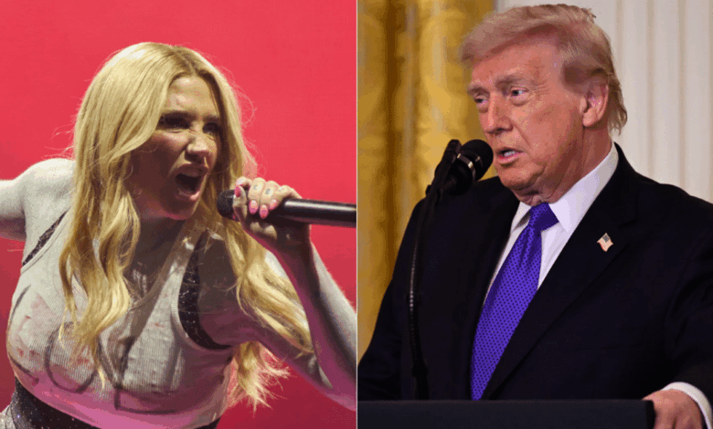 Kesha explota contra Donald Trump por el uso de su música en propaganda militar