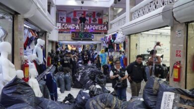 Operación Limpieza del IMPI en Tepito decomisa 25 toneladas de piratería rumbo al Mundial 2026