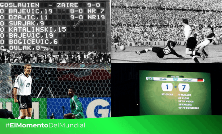 Festival de goles: Las goleadas más abultadas en la historia de los Mundiales