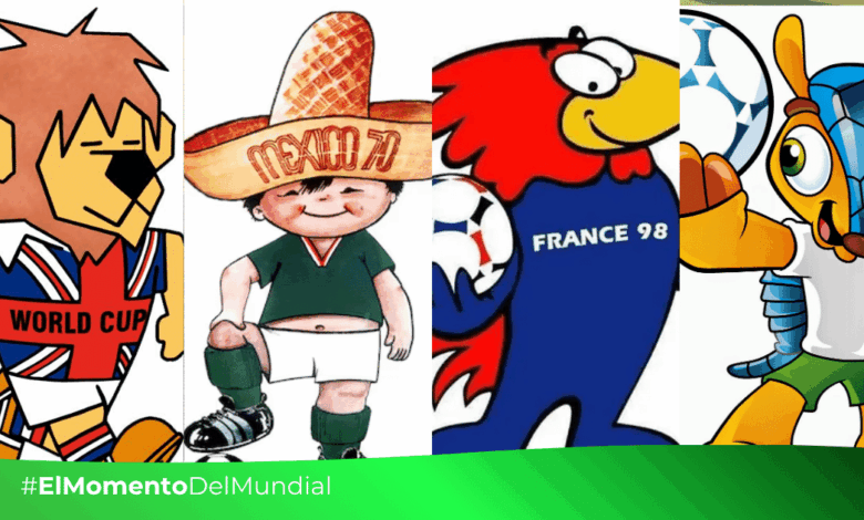 Iconos de la cancha: Las mascotas más memorables en la historia de los Mundiales